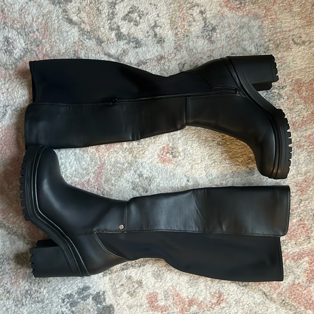 Knee high boots